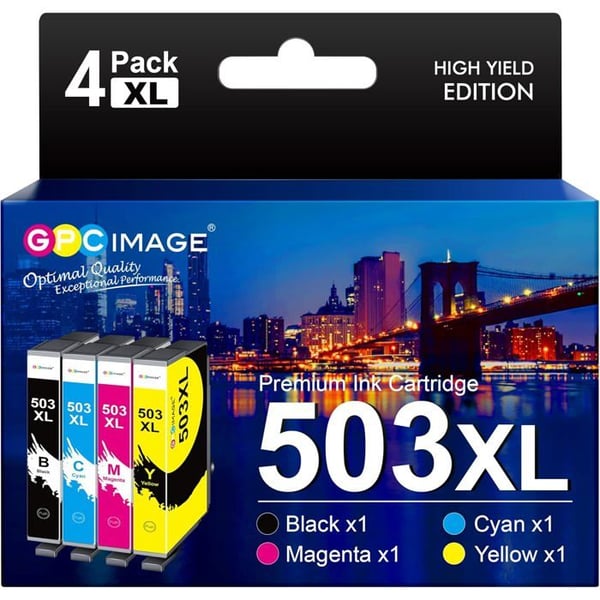 503Xl Kompatibla Bläckpatroner För Epson 503 503Xl 503 Xl För Epson Workforce Wf-2960Dwf Wf2965Dwf För Expression Hom[D162]