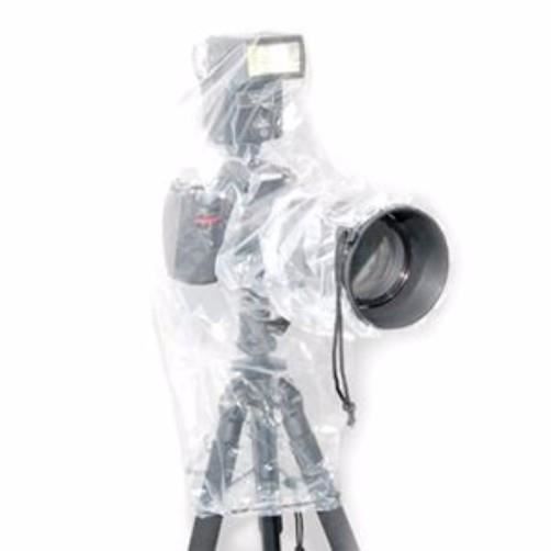 Regnskydd för DSLR-kamera med max 450mm objektiv. och en extern blixt (paket med 2 skal)