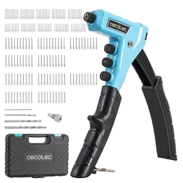 Manuell nitarmaskin Cecotec FixerForce 4000 Fullutrustad, verktygsfritt justering, inkluderar 4 munstycken i olika storlekar