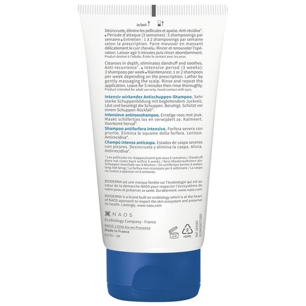 Bioderma Nodé DS+ Schampo mot mjäll 125 ml