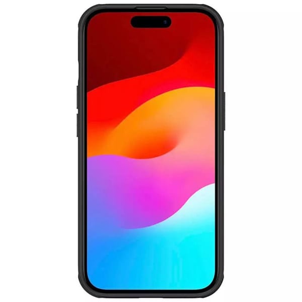 Cover til iPhone 15 - Nillkin - Super Frosted Shield - Vandtæt IP68 - Stødbeskyttelse - Sort