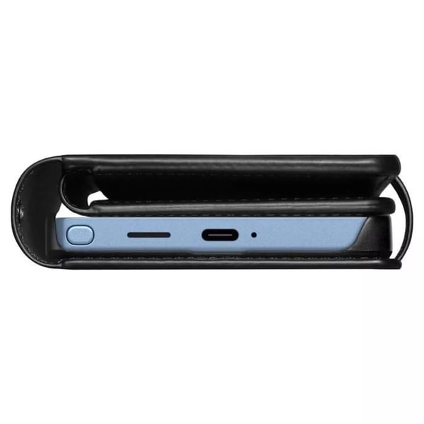 Cover Etui pung - Spigen - S - Samsung Galaxy S25 Ultra - PU læder - Sort - Magnetisk