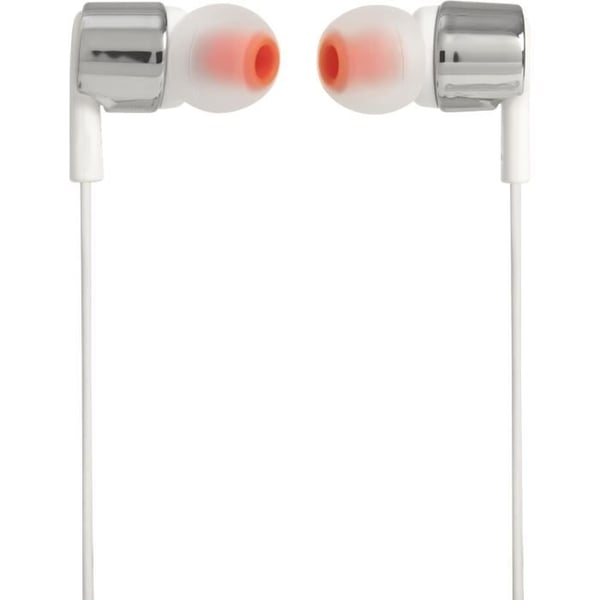 JBL T210GRY Trådbundna in-ear hörlurar - Pure Bass - Grå