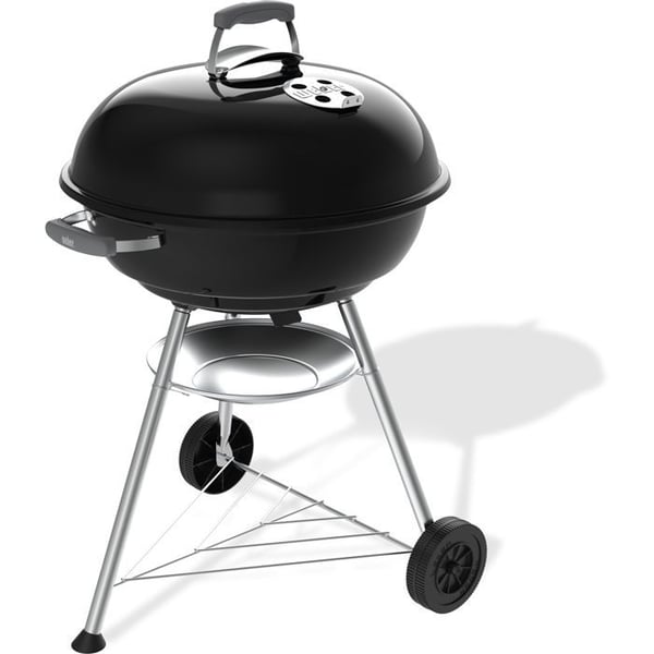Kolgrill - Weber - Compact Kettle - Ø57 cm - Emaljerad stål - Ventilationslucka - 9 personer - Svart
