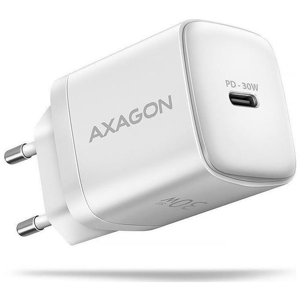 Lader - Axagon netadapter - ACU-PD30W - Vægoplader PD-QC 30 W 1 USB-C port