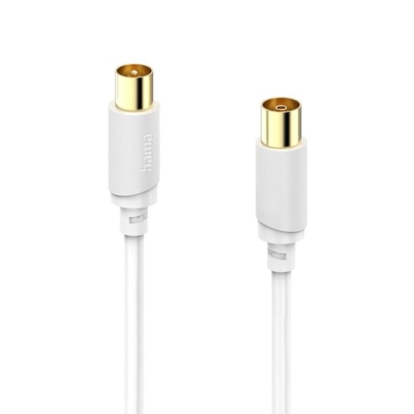 Antenkabel, hane - hona, guld, 3,0 m, 120 dB