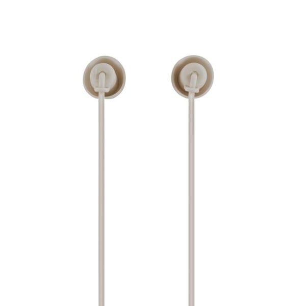 Hörlurar "Relax", in-ear, mikrofon, anti-vikskydd, 3,5 mm, Sand