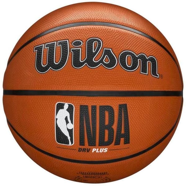 Basketboll - WILSON - Drv Plus - Orange/svart - Storlek 6 - Mixad