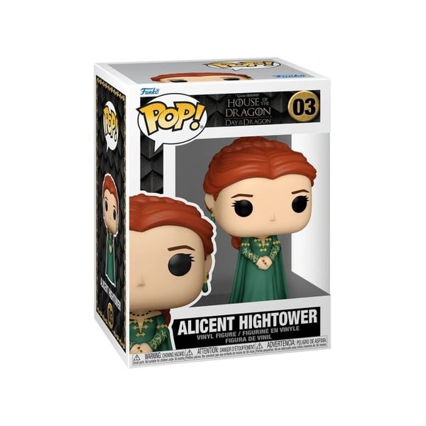 Figurine - GAMESTOP LTD - N°03 - Alicent Hightower - 9 cm - PVC - House Of The Dragon