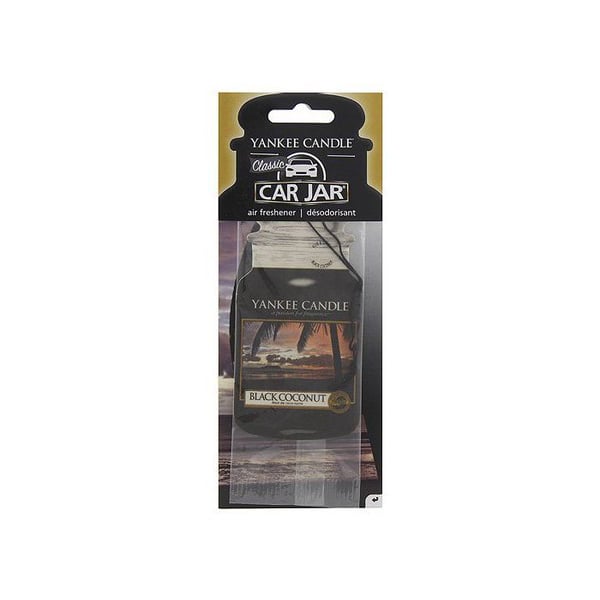 YANKEE CANDLE BILDOFT SINGLE CAR JAR SVART KOKOSNÖT YANKEE CANDLE BILDOFT SINGLE CAR JAR SVART KOKOSNÖT