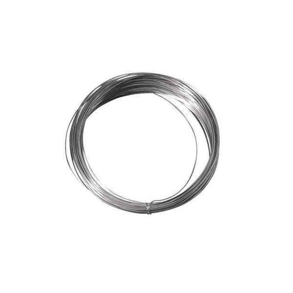 Tråd av silverskyddad koppar, 0,40 mm ø, 20 m