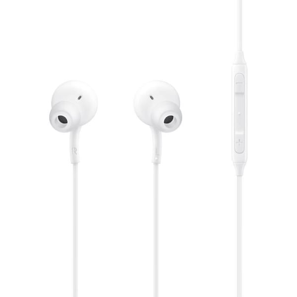 Samsung hörlurar Samsung hörlurar avstämda av AKG White Type C