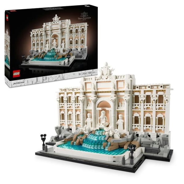 LEGO Arkitektur 21062 Fontana di Trevi - Byggsats för vuxna om Rom