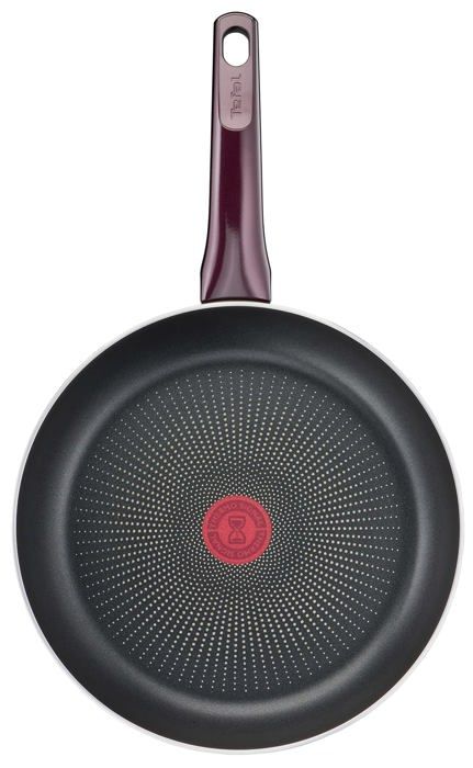 Pande - TEFAL - D52208 - Non-stick Titanium Pro - Termisk signal - Dyb form