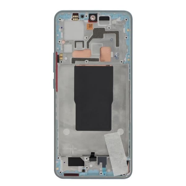 LCD-skärm Xiaomi 12T Pro - Touchskärm - Förmonterad chassi - Ljusblå färg - Servicepaket