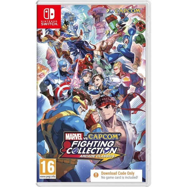 Videospel - CAPCOM - Marvel vs Capcom Fighting Collection - Nintendo Switch - Arkadkollektion - Onlinespel