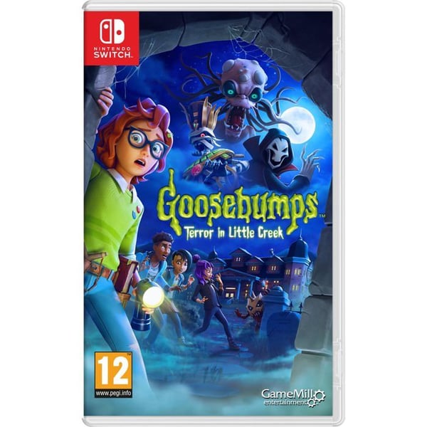 Skräckspel - Game Mill - Goosebumps: Terror i Little Creek - Nintendo Switch - Originalberättelse