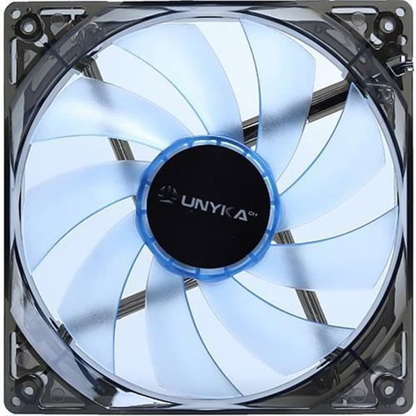 UNYKAch 51791, PC-fodral, Fläkt, 12 cm, 1200 rpm, 19 dB, Blå UNYKAch 51791, PC-fodral, Fläkt, 12 cm, 1200 rpm, 19 dB, Blå
