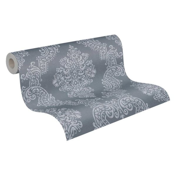 Non-woven tapeter - grå - barock - Mönstrade tapeter - Pure Elegance - A.S
