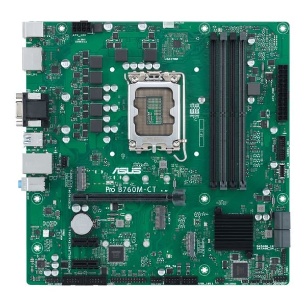 Emolevy - ASROCK - PRO B760M-CT-CSM - Micro ATX - 128 Gt DDR5 - Socket LGA1700