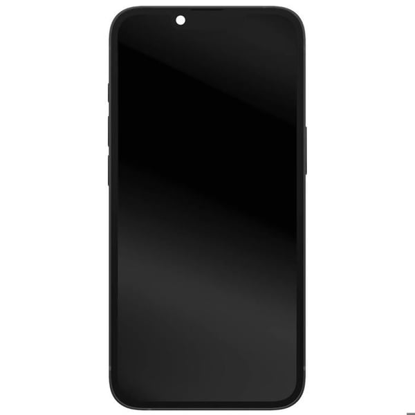 Skärm för iPhone 16e Hard OLED med förmonterad kabel och platta svart