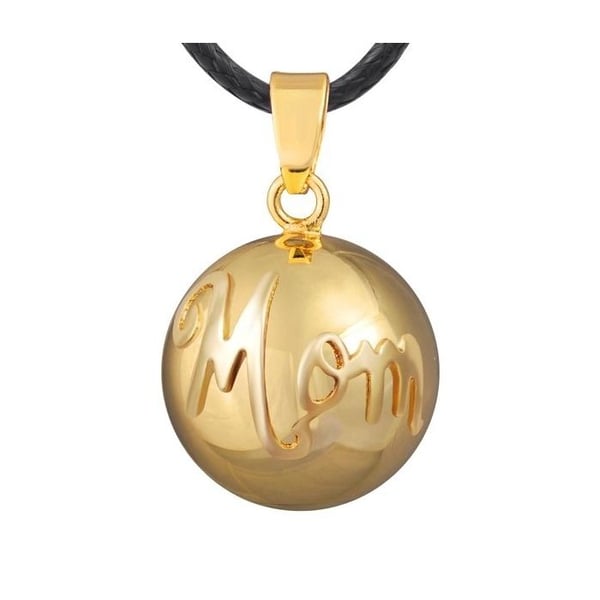 Graviditetsboll i koppar belagd med guld-silver mamma