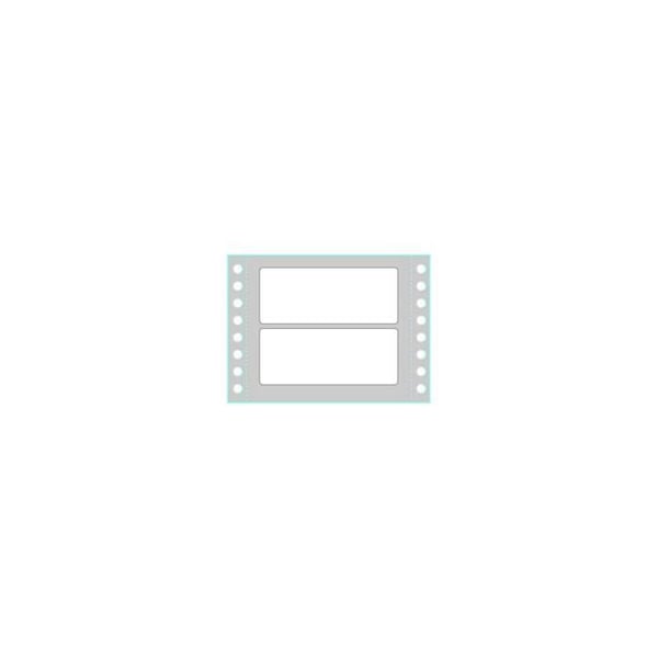 Etiketter - Tico TAB - Dragspel - Matt papper - Självhäftande - 89 x 36,2 mm