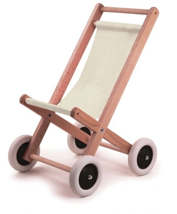 Egmont Toys - Buggy i trä och naturtyg