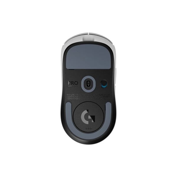 Spelmus - Logitech - G PRO X SLT 2 LS - Vit - Fjädermekanism - Trådbunden