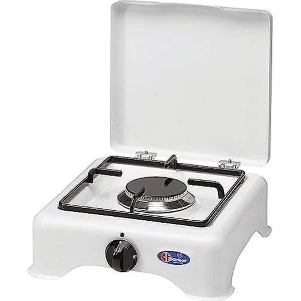 Gasblus - PARKER - Model 5321 CBGP - Hvid - Udendørs køkken eller camping