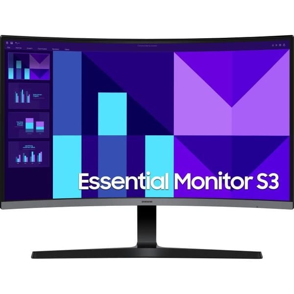 Kurvad PC-Skärm - SAMSUNG - 27" - FHD - 100Hz - VA-panel - 4ms - LS27D390GAUXEN
