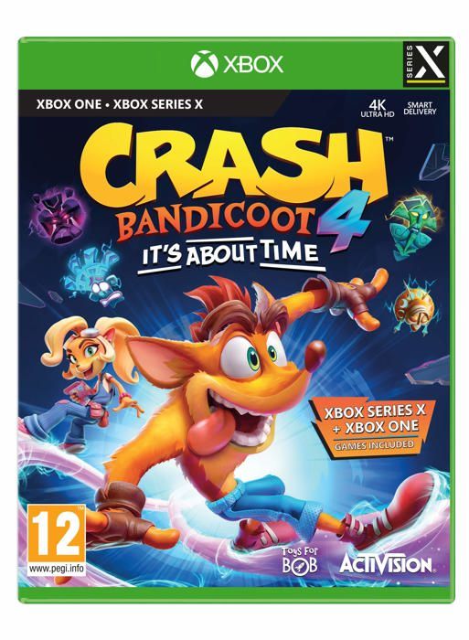 Videospel - Activision Blizzard - Crash Bandicoot 4 - Xbox One - Standardutgåvan - Action