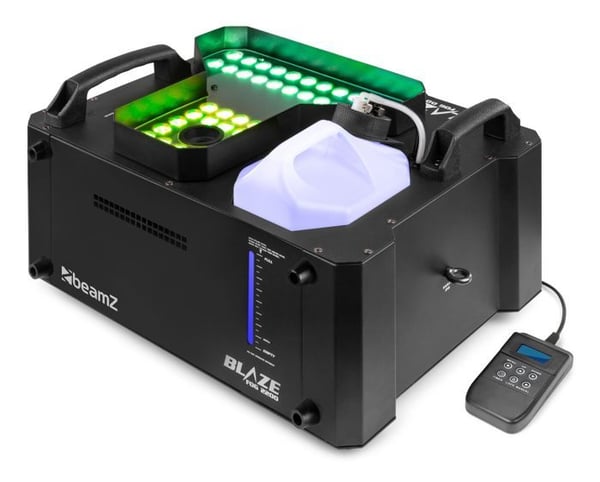 BeamZ Professional BLAZE2200 Vertikal Rökmaskin - 2200 Watt, 48 RGBW LED-lampor, 3500 ml tank