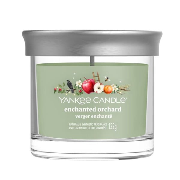 YANKEE CANDLE Liten Tumblerljus i glas Signature Enchanted Orchard
