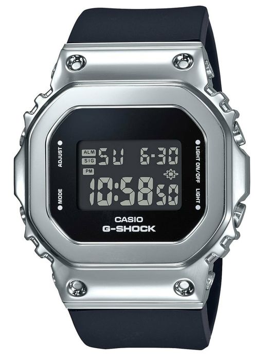 Klocka - CASIO - G-Shock GM-S5600-1ER - Stötmotstånd - Vattentålighet 200m - Rem i resin