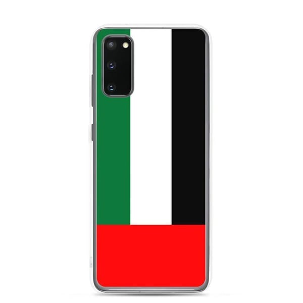 Telefonfodral - PIXELFORMA - Samsung Galaxy S22 Plus - Flagga Förenade Arabemiraten - Mjuk - Flerfärgad