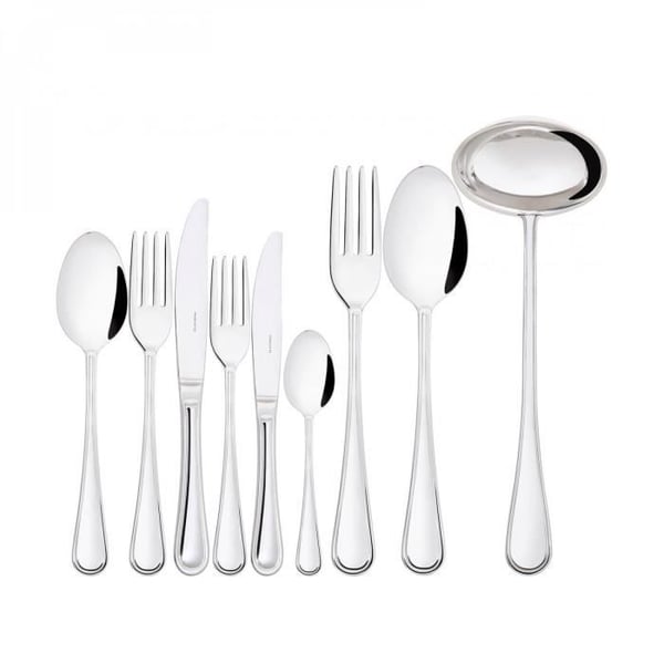 Ménage - ENGELSKA - 75 delar - Rostfritt stål 18/10 - Diskmaskin vänlig - Elegant design