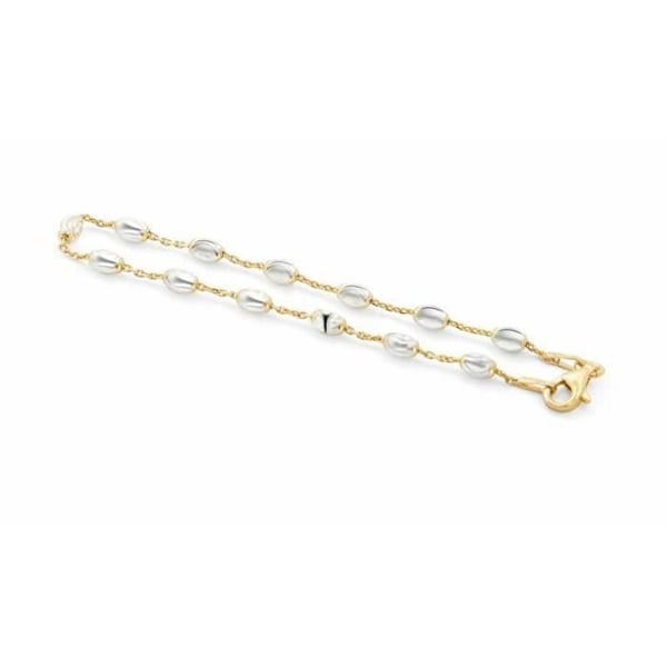Armband - Beneto Agb605 - Bicolor - Guld - 19cm