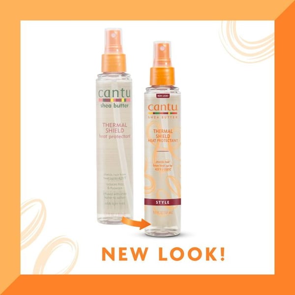 Termisk beskyttelse - CANTU - CNT-558 - Sheasmør - 151 ml - Skadet hår
