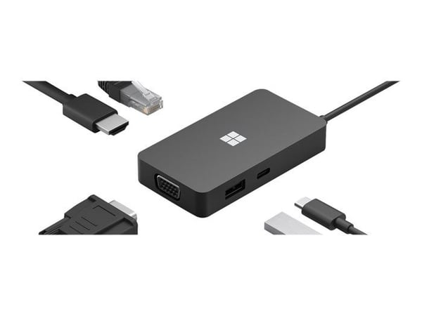 Microsoft USB-C Rejsehubs -
