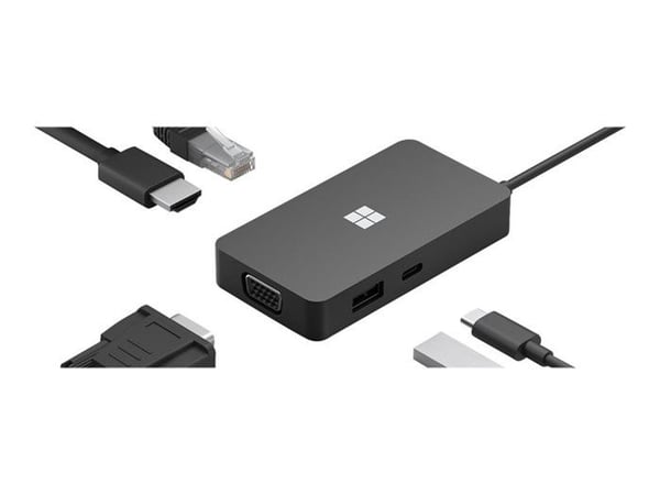 Microsoft USB-C Rejsehubs -