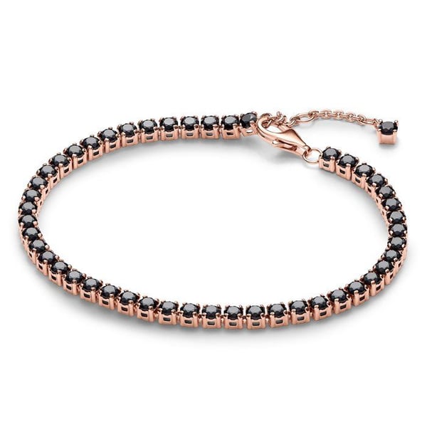 Armband - Dam - 581469C02-20 - 20 cm - Roséguld - Kristall - Karbinhake