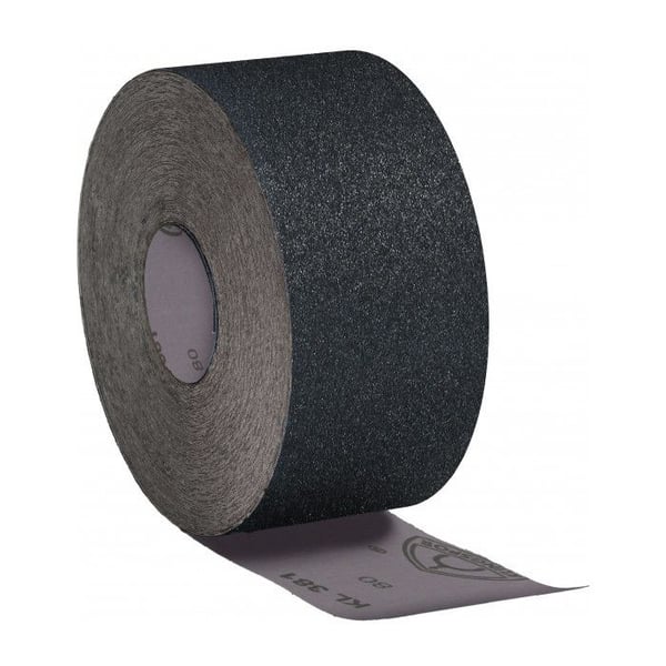Slipduk rulle - KLINGSPOR - KL381J - 150 mm - 50 m - Korn 60