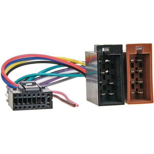Bilradioadapter - JVC - ISO 16 PIN - Universal - Svart - För bil