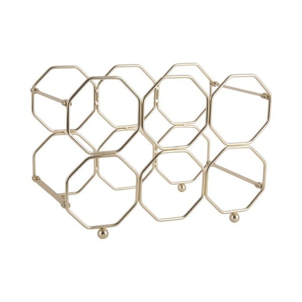 Present Time - Fällbar metallflaska design Honey - L. 31 x H. 22 cm - Guld
