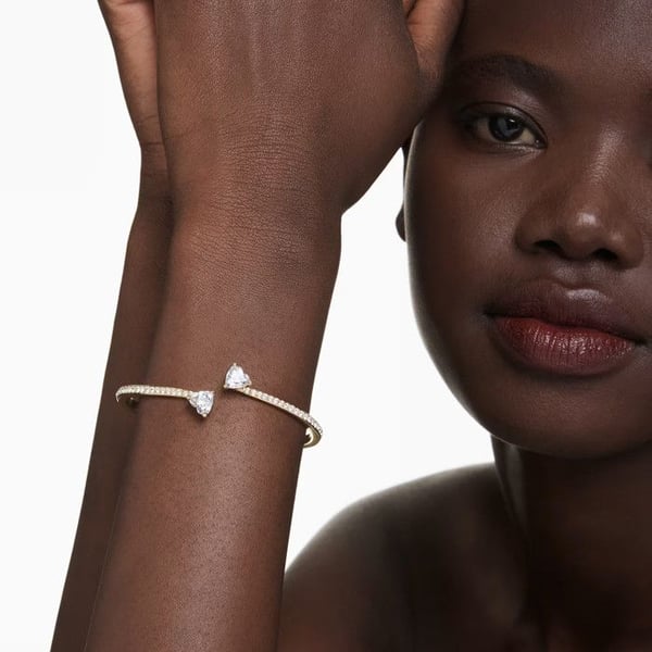 Armband - SWAROVSKI - Mesmera guld S - Guldpläterad - Zirkoniumoxid - Gul