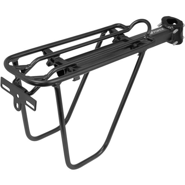 Cykelställ - FORCE - Stolpfäste Force Seat - Aluminium - Svart - 2 cyklar