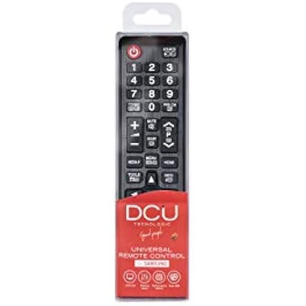 | DCU TECNOLOGIC Samsung fjärrkontroll | LCD/LED TV Fjärrkontroll | Kompatibel med Samsung TV | Svart