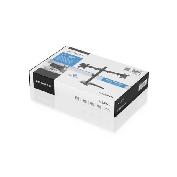 Stödsystem för bord - AISENS - DT32TSR-285 - Rotativ - Neigenbar - 10 kg - VESA 75x75/100x100 mm