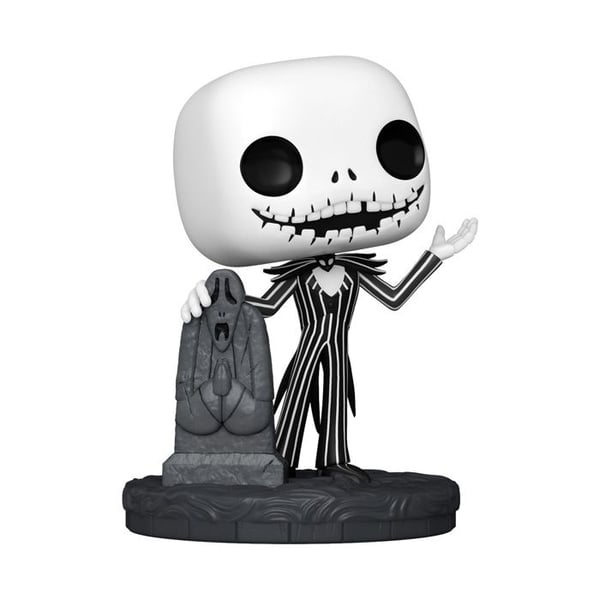 Funko Pop! Disney: The Nightmare Before Christmas 30-årsjubileum - Jack Skellington (med Gravestone)- USED